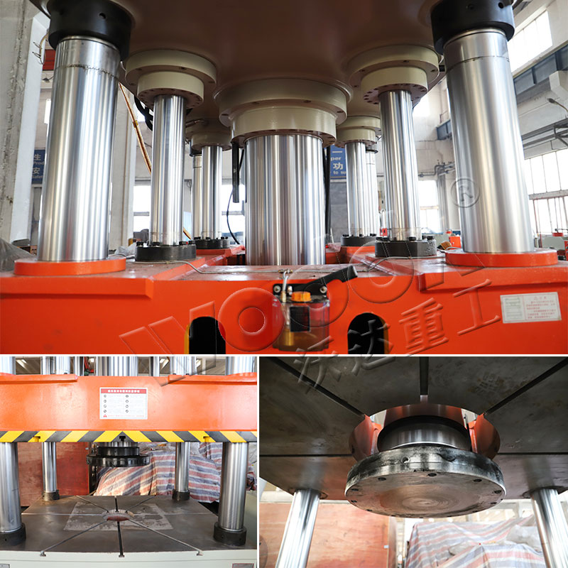 315噸(dūn)封頭拉伸成型(xíng)液壓機細節