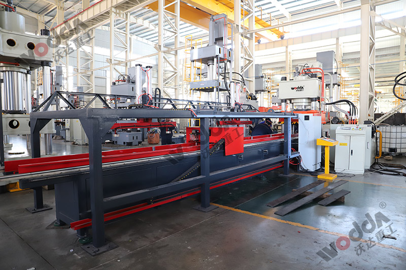 400噸錨(mao)杆托盤生産(chan)線 400噸錨杆托(tuo)盤生産線