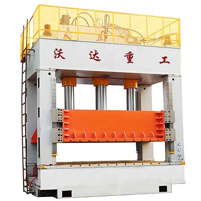 新能源汽車動力(li)電池鋁殼拉伸液(yè)壓機_步進模多工(gōng)位拉伸機